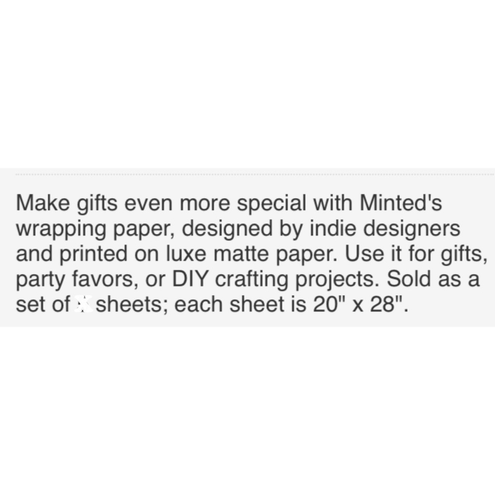 Minted Assorted Wrapping Paper - Picture 12 of 12